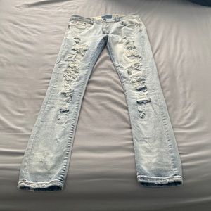 Industrial Indigo Jeans 34W 34L